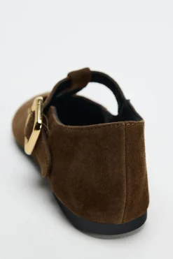 Sale BAILARINA HEBILLA ANTE Mujer Zapatos