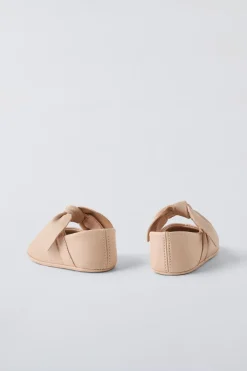 Niños ZARA 0 - 6 Meses·Patucos<BAILARINA LAZO PIEL