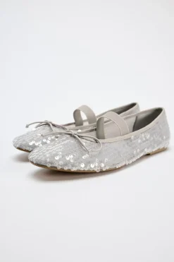 Fashion BAILARINA LENTEJUELAS Mujer Zapatos