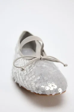 Fashion BAILARINA LENTEJUELAS Mujer Zapatos