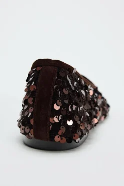 Best BAILARINA LENTEJUELAS Mujer Zapatos