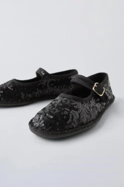 Niños ZARA 6 - 14 Años·Zapatos<BAILARINA LENTEJUELAS