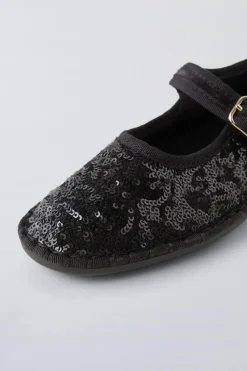 Niños ZARA 6 - 14 Años·Zapatos<BAILARINA LENTEJUELAS