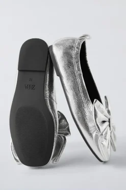 Niños ZARA 6 - 14 Años·Zapatos<BAILARINA MAXI LAZO