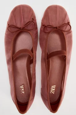 Discount BAILARINA MESH LAZO Mujer Zapatos