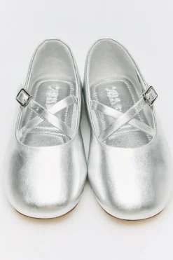 Niños ZARA 1½ - 6 Años·Zapatos<BAILARINA METALIZADA