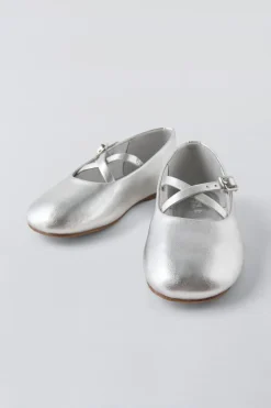 Niños ZARA 1½ - 6 Años·Zapatos<BAILARINA METALIZADA