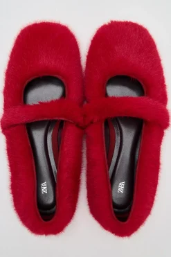 Outlet BAILARINA PELO Mujer Zapatos