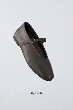 Niños ZARA 6 - 14 Años·Zapatos<BAILARINA PIEL