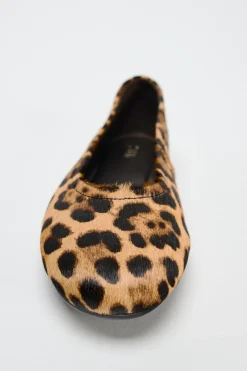 Best BAILARINA PIEL ESTAMPADO ANIMAL Mujer Zapatos