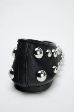 New BAILARINA PIEL TACHAS Mujer Zapatos