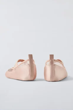 Niños ZARA 6 - 14 Años·Zapatos<BAILARINA RASO