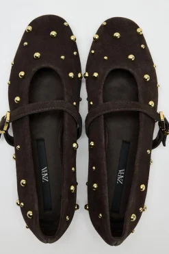 Clearance BAILARINA TACHAS SERRAJE Mujer Zapatos