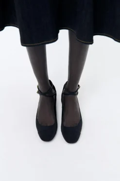 Outlet BAILARINA TEJIDO ATADA Mujer Zapatos