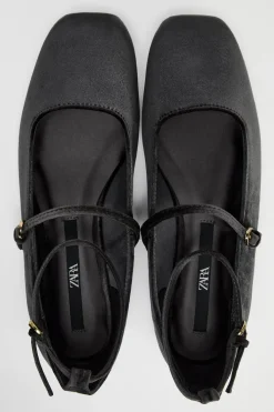 Best BAILARINA TERCIOPELO TIRAS Mujer Zapatos