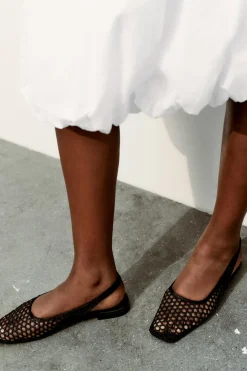 Best BAILARINA TRENZADA DESTALONADA Mujer Zapatos