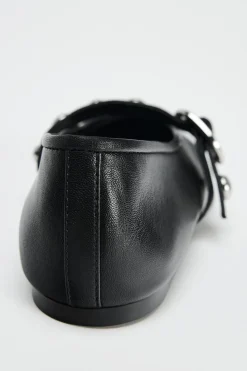 Outlet BAILARINAS TACHAS PIEL Mujer Zapatos