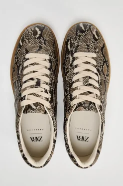 Hot BAMBA ESTAMPADO ANIMAL Mujer Zapatos