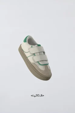 Niños ZARA 1½ - 6 Años·Zapatos|1½ - 6 Años·Zapatos<BAMBA PIEL TIRAS