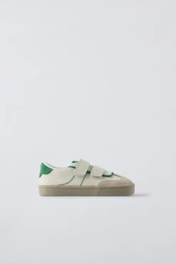 Niños ZARA 1½ - 6 Años·Zapatos|1½ - 6 Años·Zapatos<BAMBA PIEL TIRAS