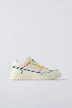 Niños ZARA 6 - 14 Años·Deporte / Jogging|6 - 14 Años·Zapatos<BAMBA RIBETE MULTICOLOR