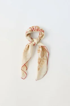 Niños ZARA 1½ - 6 Años·Accesorios|6 - 14 Años·Accesorios<BANDANA COWBOY BORDADO