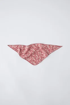 Niños ZARA 1½ - 6 Años·Accesorios|6 - 18 Meses·Accesorios / Calcetines<BANDANA FLORES PICUETA