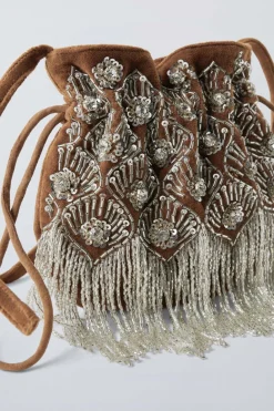 Niños ZARA 6 - 14 Años·Bolsos / Mochilas<BANDOLERA ABALORIOS