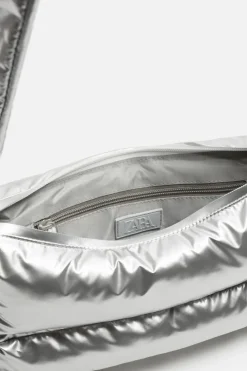 Outlet BANDOLERA ACOLCHADA METALIZADA Hombre Bolsos / Mochilas