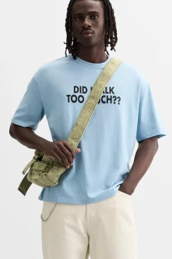 Fashion BANDOLERA DENIM DESGASTADA Hombre Bolsos / Mochilas