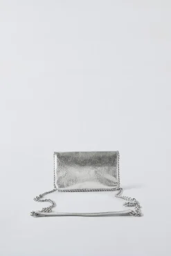 Niños ZARA 6 - 14 Años·Bolsos / Mochilas<BANDOLERA METALIZADA