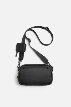 Online BANDOLERA TEXTURA CON MONEDERO Hombre Bolsos / Mochilas