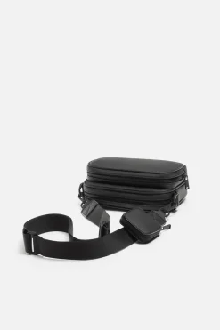 Online BANDOLERA TEXTURA CON MONEDERO Hombre Bolsos / Mochilas