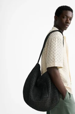 Fashion BANDOLERA TRENZADA XL Hombre Bolsos / Mochilas