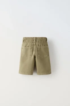 Niños ZARA 6 - 14 Años·Pantalones<BERMUDA BAGGY