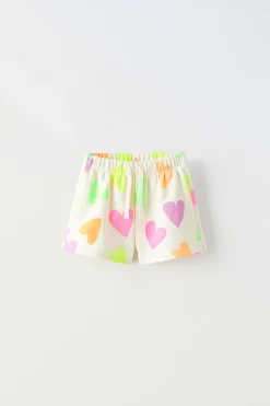 Niños ZARA 1½ - 6 Años·Faldas / Bermudas|6 - 18 Meses·Braguitas / Bermudas<BERMUDA BASICA ESTAMPADA