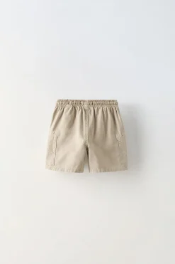 Niños ZARA 1½ - 6 Años·Pantalones / Leggings|6 - 18 Meses·Braguitas / Bermudas<BERMUDA BOLSILLOS