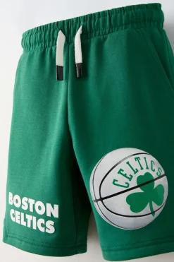 Niños ZARA 6 - 14 Años·Pantalones<BERMUDA BOSTON CELTICS NBA ®