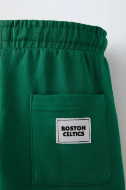 Niños ZARA 6 - 14 Años·Pantalones<BERMUDA BOSTON CELTICS NBA ®