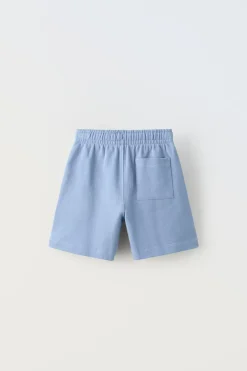 Niños ZARA 6 - 14 Años·Pantalones<BERMUDA BÁSICA ETIQUETA