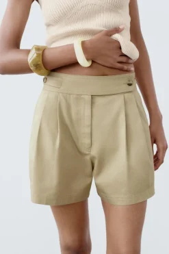 New BERMUDA CARGO TRABILLAS LATERALES Mujer Faldas / Shorts