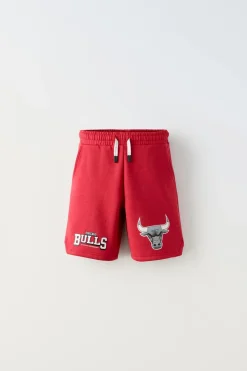 Niños ZARA 6 - 14 Años·Pantalones<BERMUDA CHICAGO BULLS NBA ©