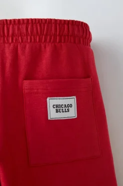 Niños ZARA 6 - 14 Años·Pantalones<BERMUDA CHICAGO BULLS NBA ©