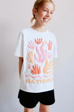 Niños ZARA 6 - 14 Años·Faldas / Bermudas<BERMUDA COMBINADA RIB