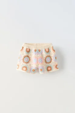 Niños ZARA 1½ - 6 Años·Punto|1½ - 6 Años·Faldas / Bermudas<BERMUDA CROCHET