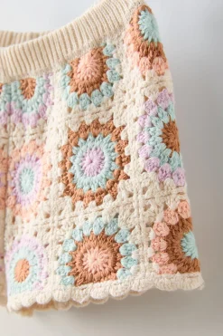 Niños ZARA 1½ - 6 Años·Punto|1½ - 6 Años·Faldas / Bermudas<BERMUDA CROCHET