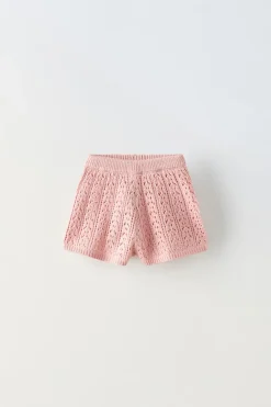 Niños ZARA 1½ - 6 Años·Punto|1½ - 6 Años·Faldas / Bermudas<BERMUDA CROCHET