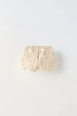 Niños ZARA 6 - 18 Meses·Punto|6 - 18 Meses·Braguitas / Bermudas<BERMUDA CROCHET