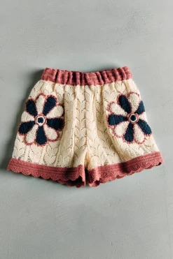 Niños ZARA 6 - 14 Años·Punto|6 - 14 Años·Faldas / Bermudas<BERMUDA CROCHET FLORES - SEA NY