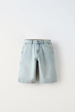 Niños ZARA 6 - 14 Años·Jeans<BERMUDA DENIM CARPENTER